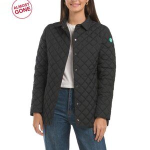 SAVE THE DUCK Black Quilted Jacket